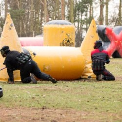 Paintball, Low Impact Paintball Lower Maes-coed, Herefordshire