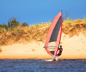 Windsurfing Newport, Isle of Wight