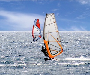 Windsurfing Georgeham, Devon