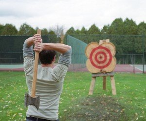 Axe Throwing Birthday Parties