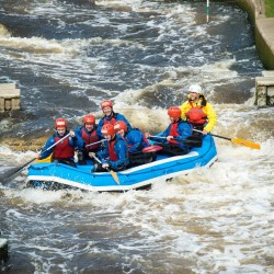 White Water rafting Newbiggin, Durham